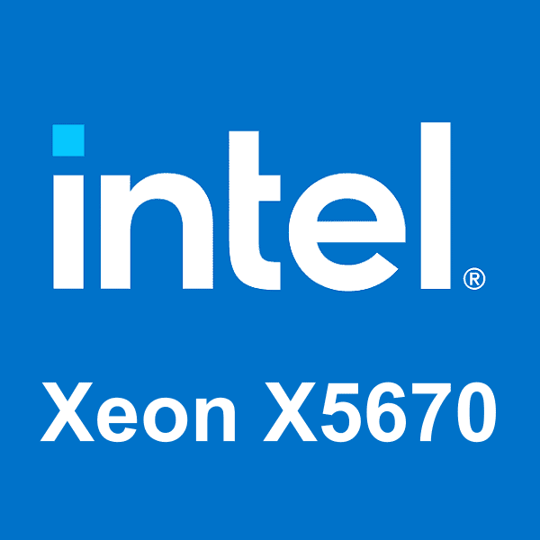 logo Intel Xeon X5670