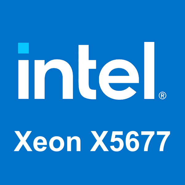 Intel Xeon X5677 logo