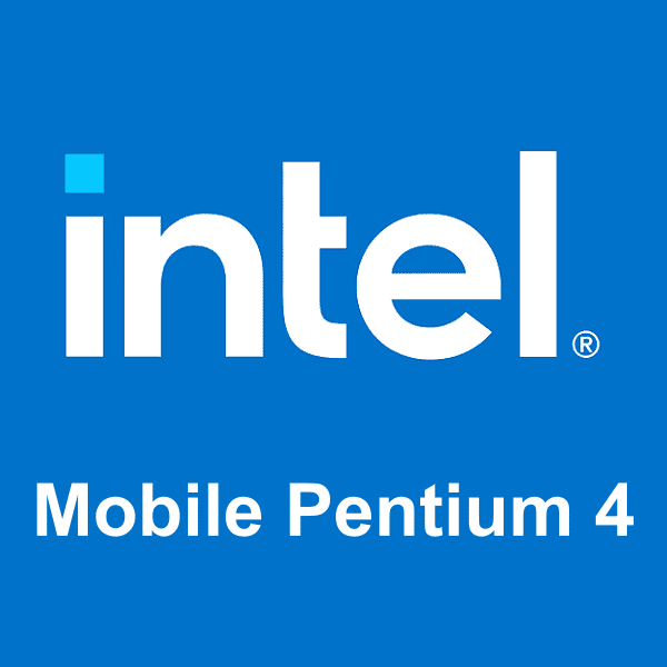 Intel Mobile Pentium 4 logotipo