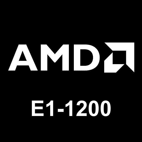 AMD E1-1200 লোগো