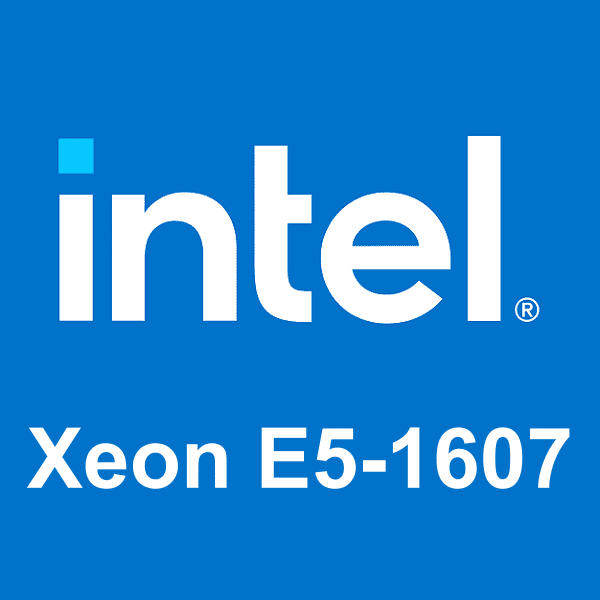 Biểu trưng Intel Xeon E5-1607