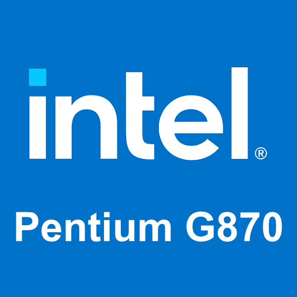 Intel Pentium G870 logo