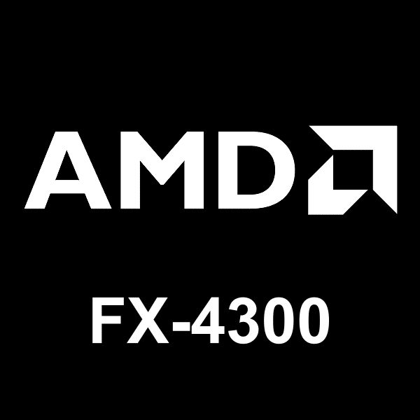 AMD FX-4300 logosu