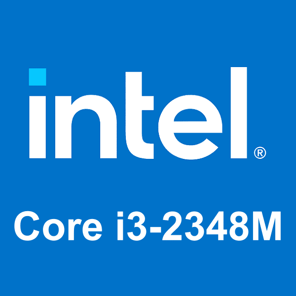 Biểu trưng Intel Core i3-2348M