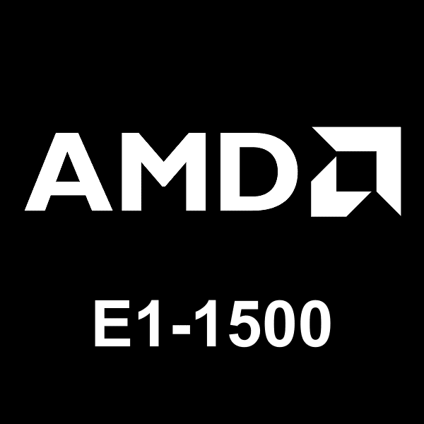 AMD E1-1500 logosu