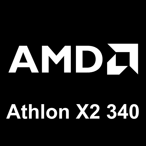 logo AMD Athlon X2 340
