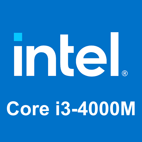 Intel Core i3-4000Mロゴ