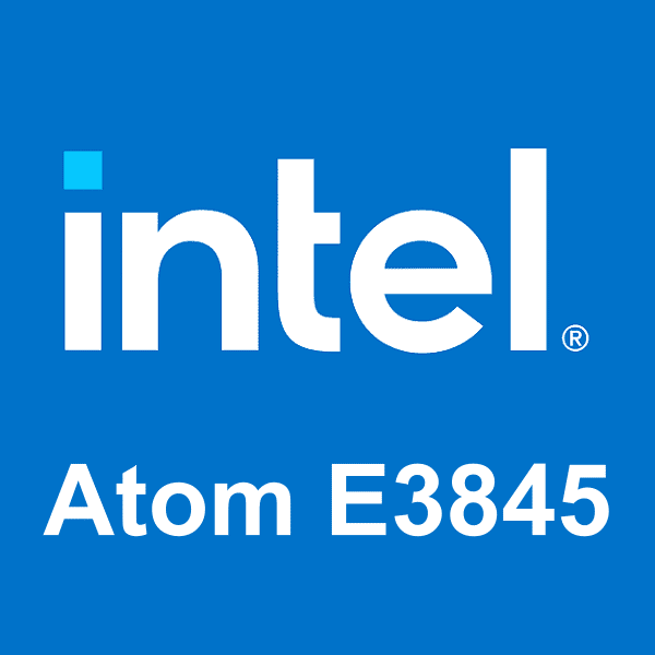 logo Intel Atom E3845