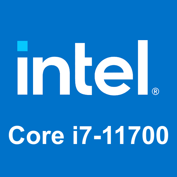 Intel Core i7-11700 logotip
