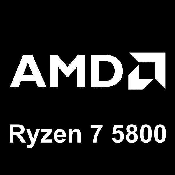 AMD Ryzen 7 5800 logotipo