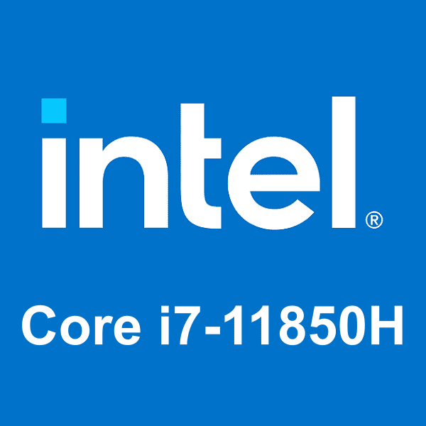 Intel Core i7-11850H logosu