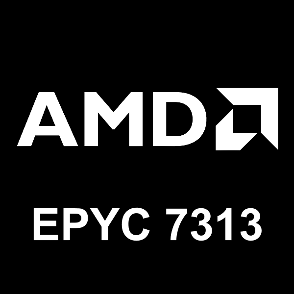 AMD EPYC 7313 logó