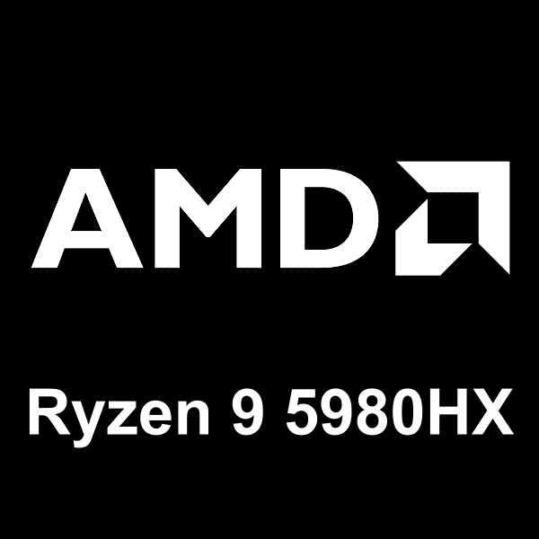 AMD Ryzen 9 5980HX 徽标
