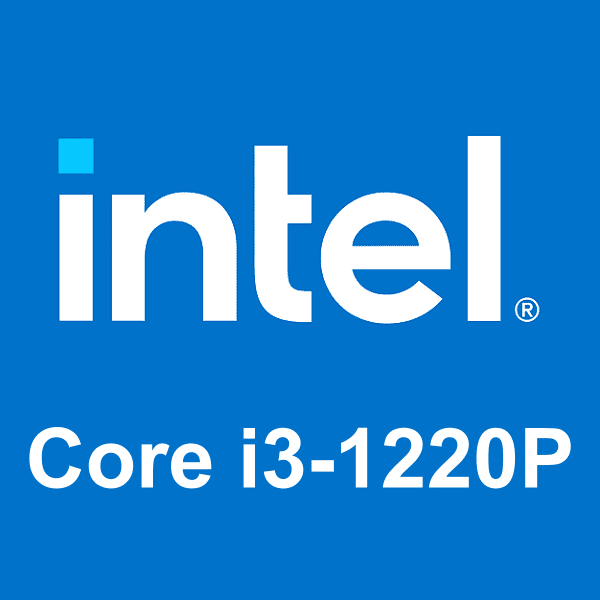 Intel Core i3-1220P логотип