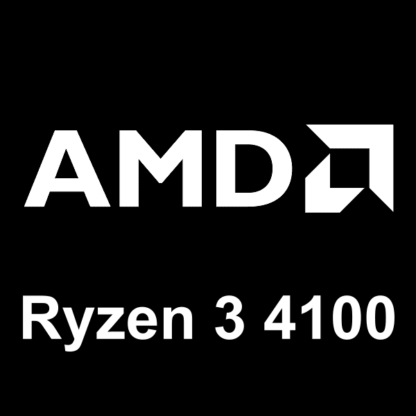 AMD Ryzen 3 4100 徽标