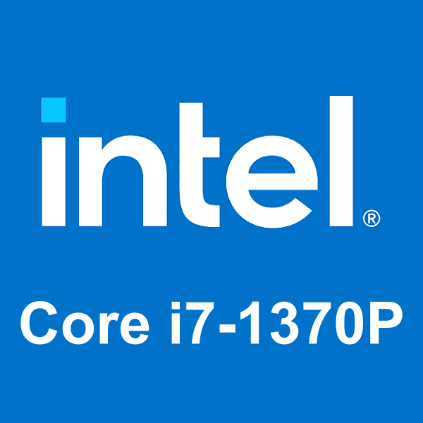 Intel Core i7-1370P logotipo