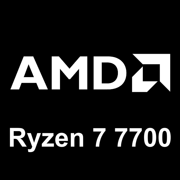 AMD Ryzen 7 7700 logotip