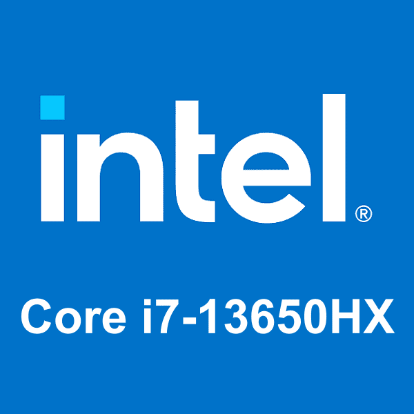 Intel Core i7-13650HX logotipo