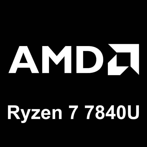 AMD Ryzen 7 7840U 徽标