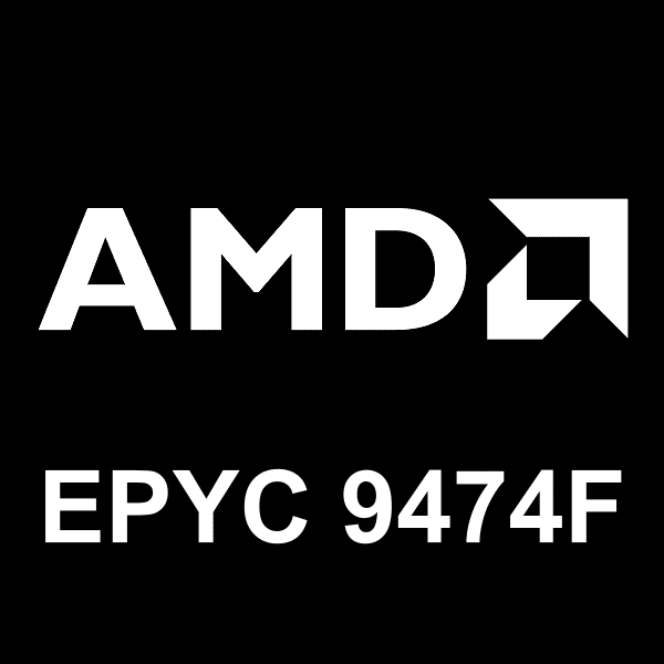 AMD EPYC 9474Fロゴ