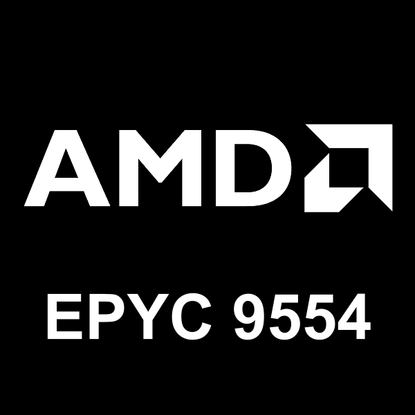 AMD EPYC 9554 logotipo