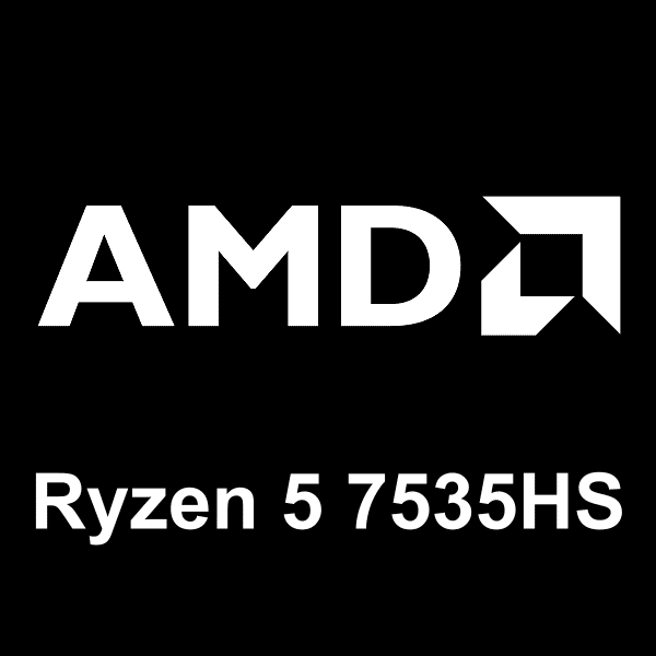 logo AMD Ryzen 5 7535HS