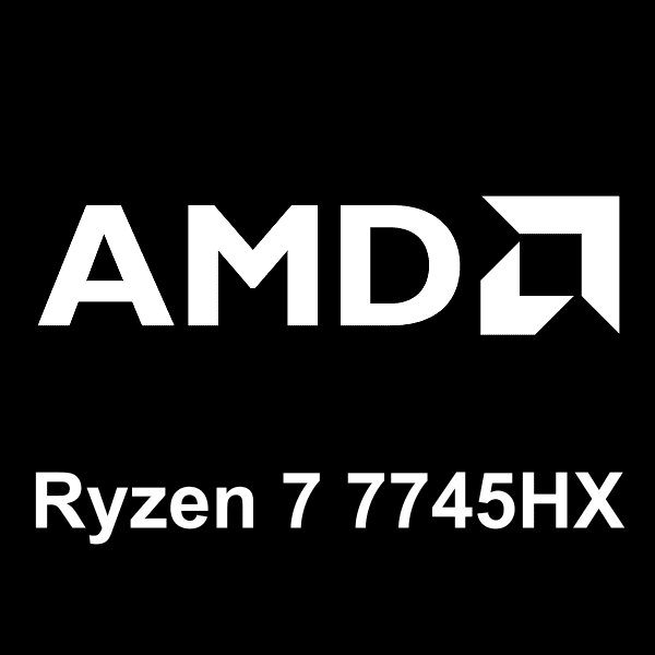 AMD Ryzen 7 7745HX 로고