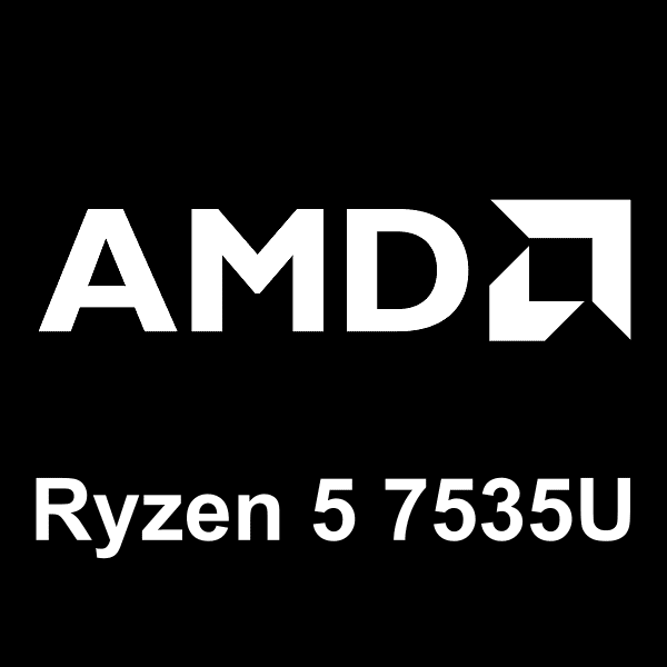 AMD Ryzen 5 7535U logotipo