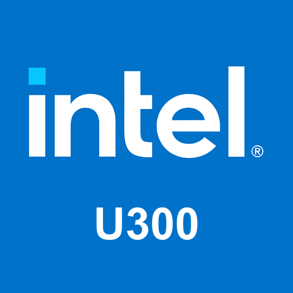 Intel U300 логотип