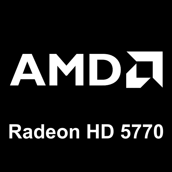 logo AMD Radeon HD 5770