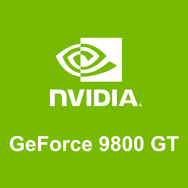logo NVIDIA GeForce 9800 GT