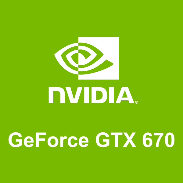 NVIDIA GeForce GTX 670 logotipo