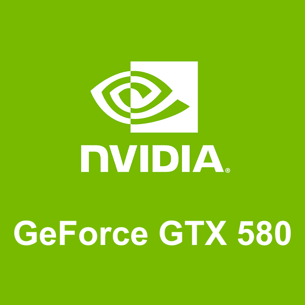 NVIDIA GeForce GTX 580 логотип