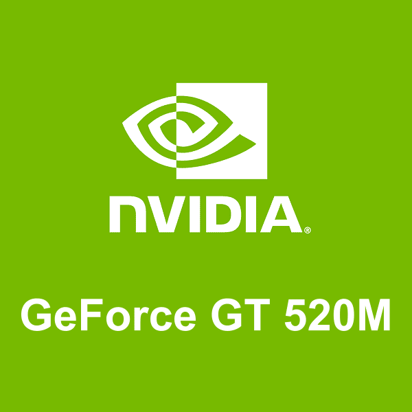 logo NVIDIA GeForce GT 520M
