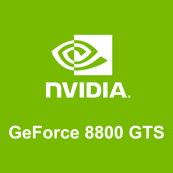 NVIDIA GeForce 8800 GTS logosu