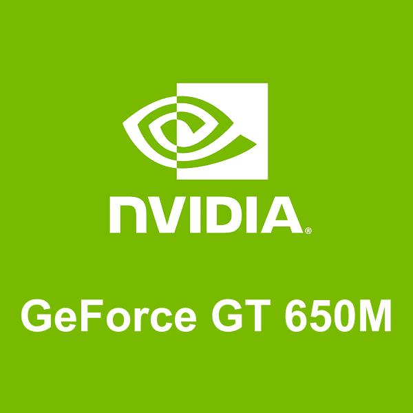 logo NVIDIA GeForce GT 650M