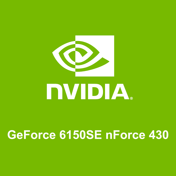 NVIDIA GeForce 6150SE nForce 430 الشعار