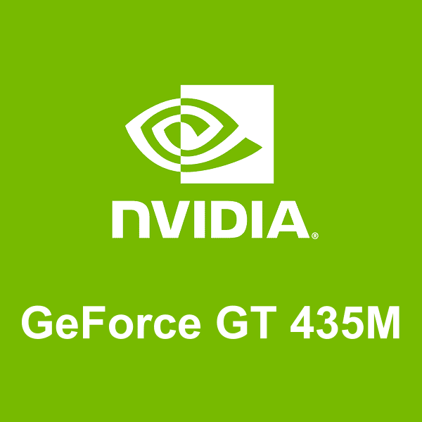 NVIDIA GeForce GT 435M logotipo