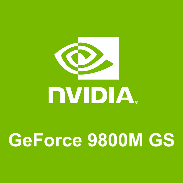 NVIDIA GeForce 9800M GS 로고