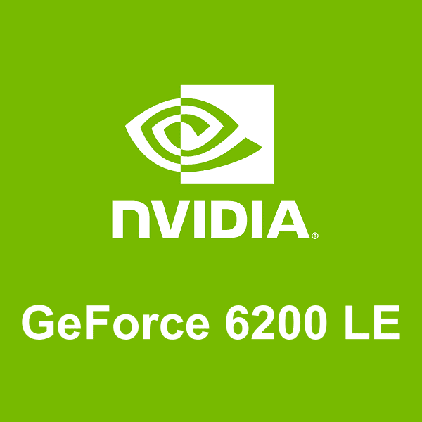 NVIDIA GeForce 6200 LE logotipo