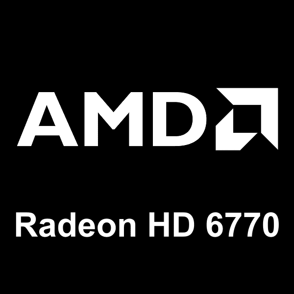 logo AMD Radeon HD 6770