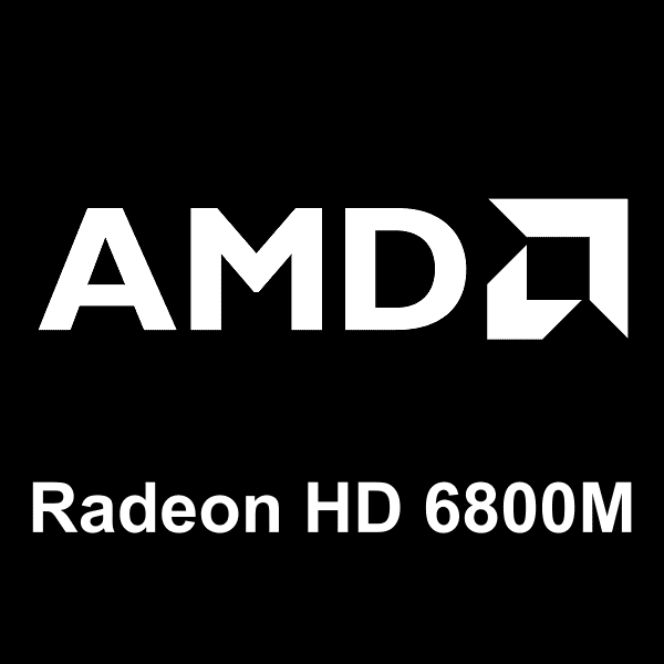 logo AMD Radeon HD 6800M