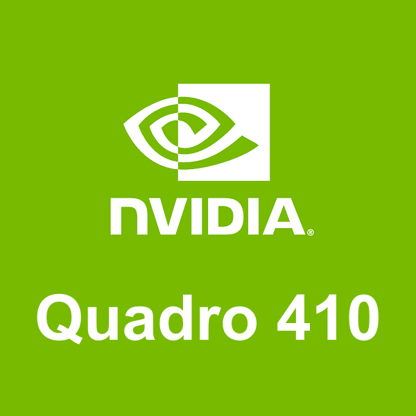 NVIDIA Quadro 410ロゴ