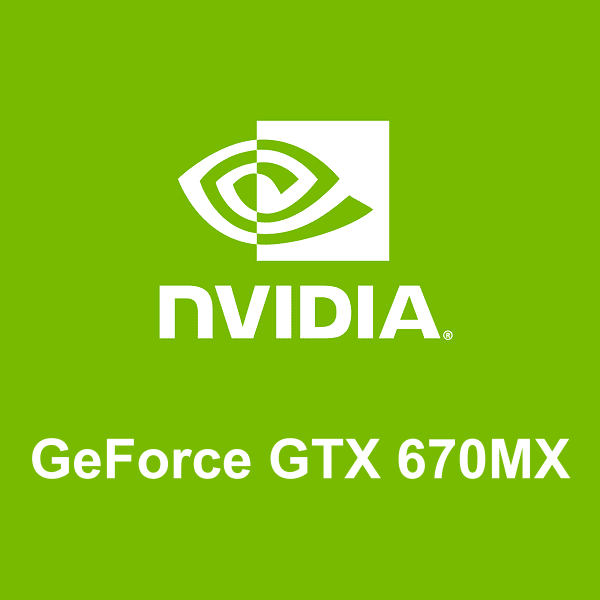 NVIDIA GeForce GTX 670MX logosu