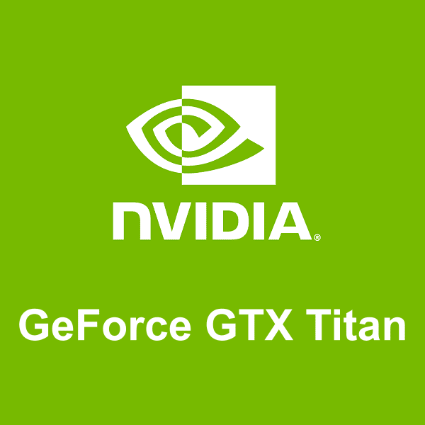 NVIDIA GeForce GTX Titan logosu