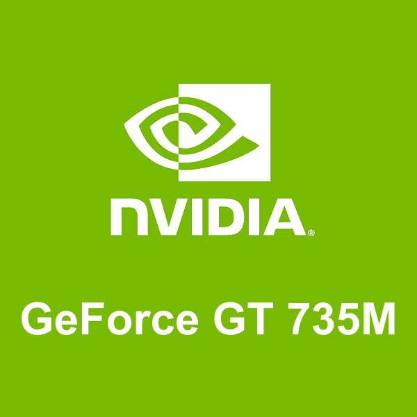 logo NVIDIA GeForce GT 735M