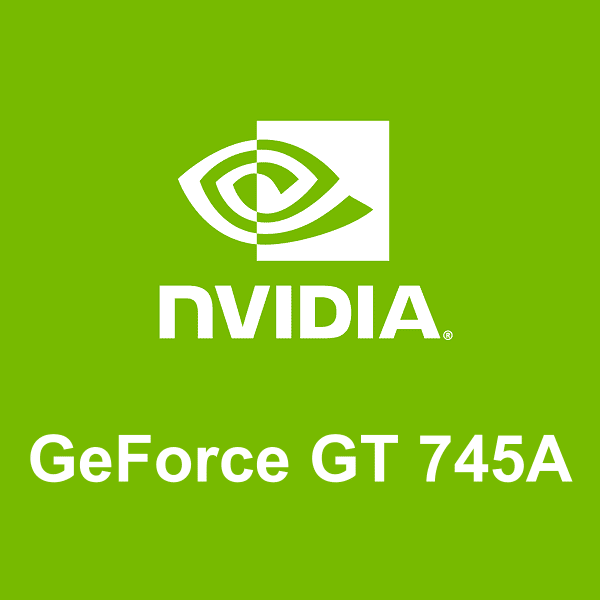 NVIDIA GeForce GT 745A logosu