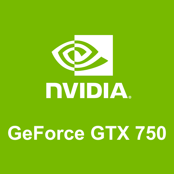 NVIDIA GeForce GTX 750 logotip