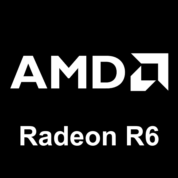 AMD Radeon R6 logotip