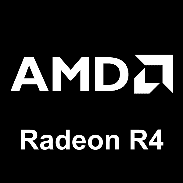 AMD Radeon R4 logotipo